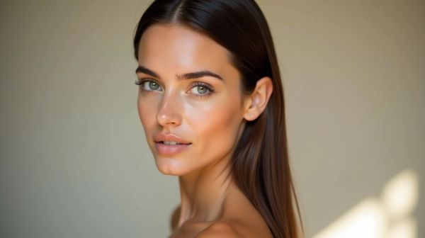 Strahlende Haare durch Haarbotox-Behandlung für intensive Pflege